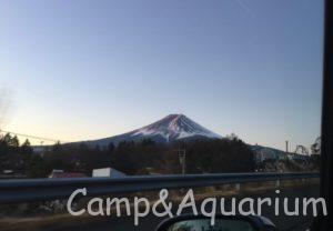 富士山　車窓