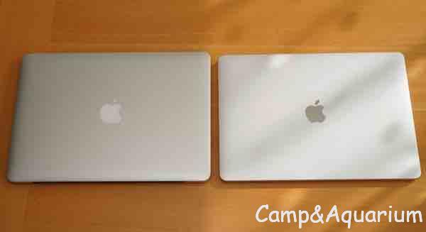 MacBook Pro13 2013モデルと2018モデル